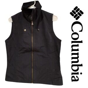 Columbia Dark Blue Vest, Medium